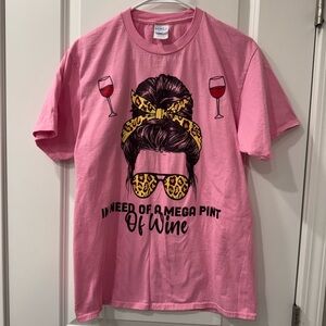 Pink Graphic T-shirt